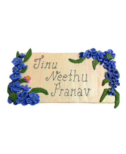 Customisable Name Plate