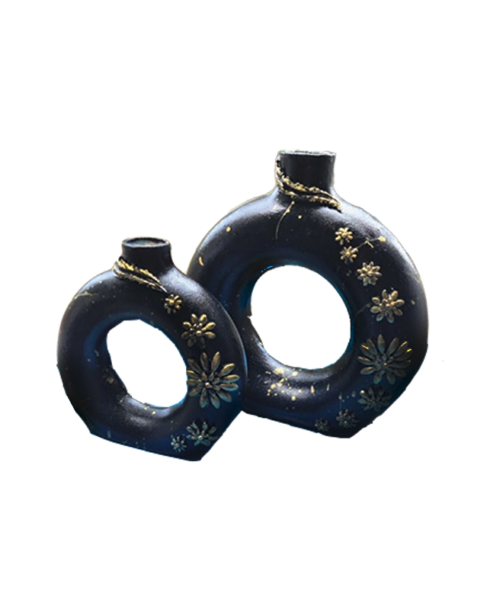 Single round vase